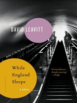 cover image of While England Sleeps